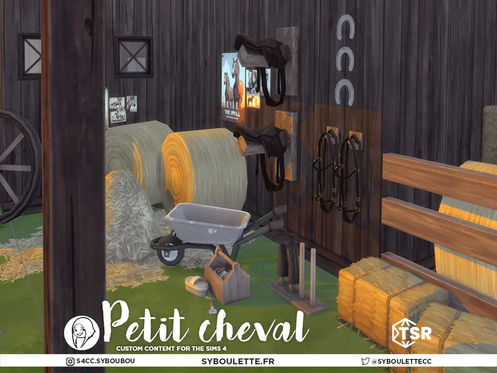 Галерея мода Набор для ранчо Petit cheval horse ranch #1